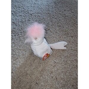 TY Beanie Baby ~ KUKU Cockatoo Bird #4192 1997 New with TAG Retired